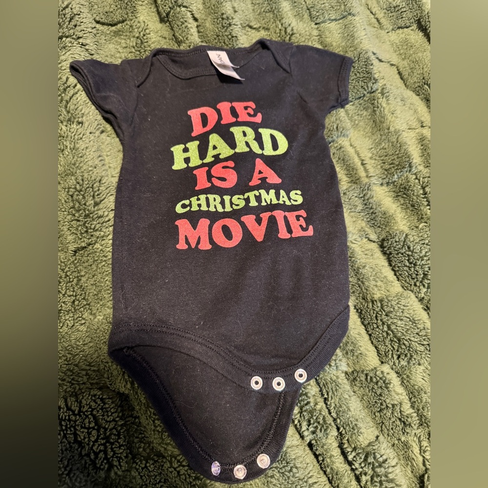 Die Hard is a Christmas Movie baby Onesie 3-6M